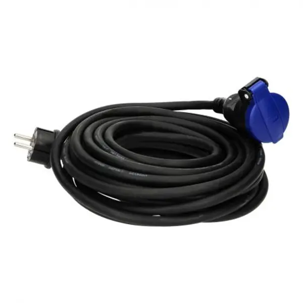Rallonge électrique 10m étanche IP44 - Câble HO7RNF 3G1,5mm² ultra-résistant