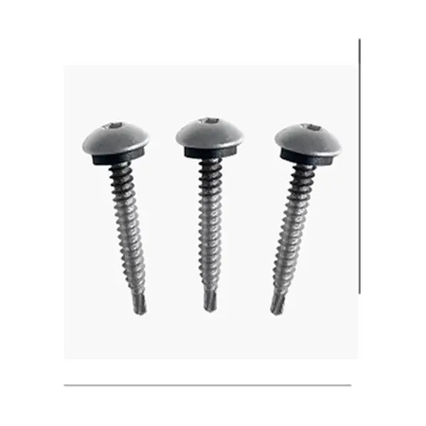 Lot de 25 vis de fixation gris 7040 - 4,8 x 38 mm