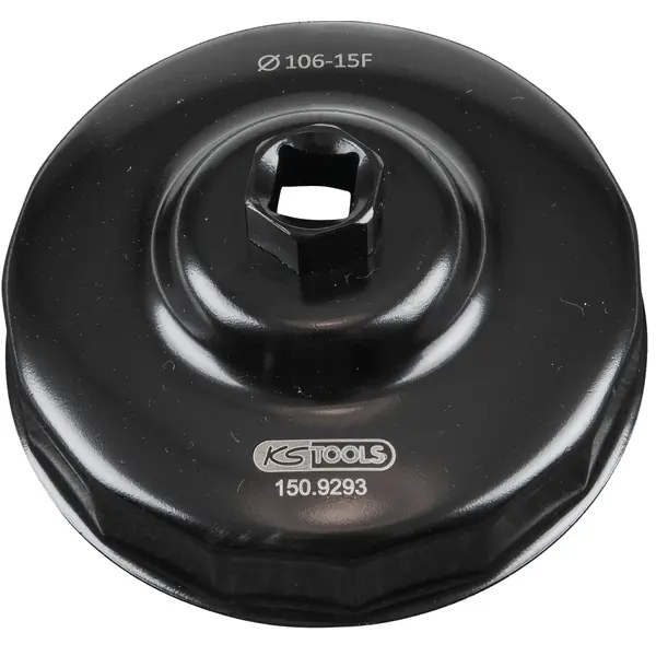 Cloche pour filtre à huile 1/2" diamètre 106 mm