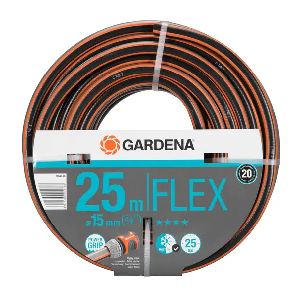 Tuyau d'arrosage Flex Ø 15 mm - 25 m - GARDENA