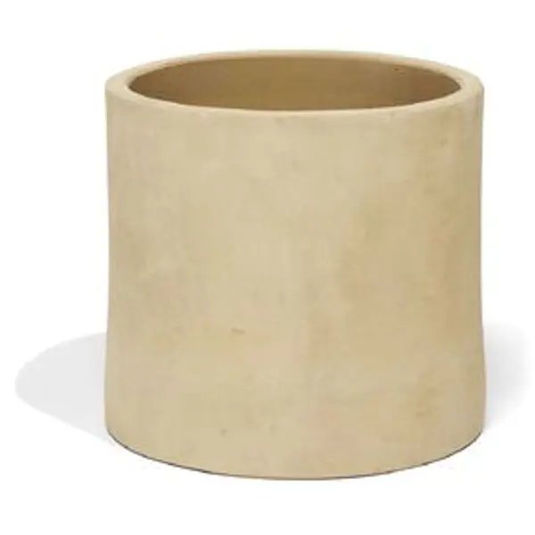 Pot en terre cuite gris foncé Ø28xH25cm