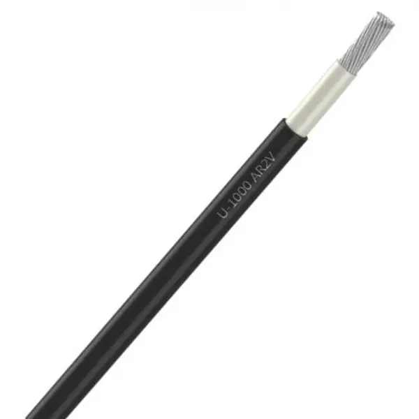 Cable aluminium U1000 AR2V 1x400 TGL coupe au mètre