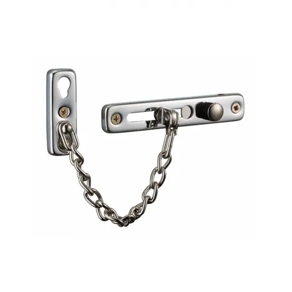 Entrebailleur de porte, chaîne acier, chromé - THIRARD