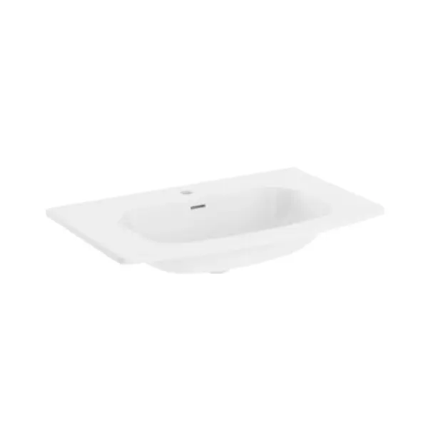 Plan vasque céramique New Anco pour meuble galbé New Anco