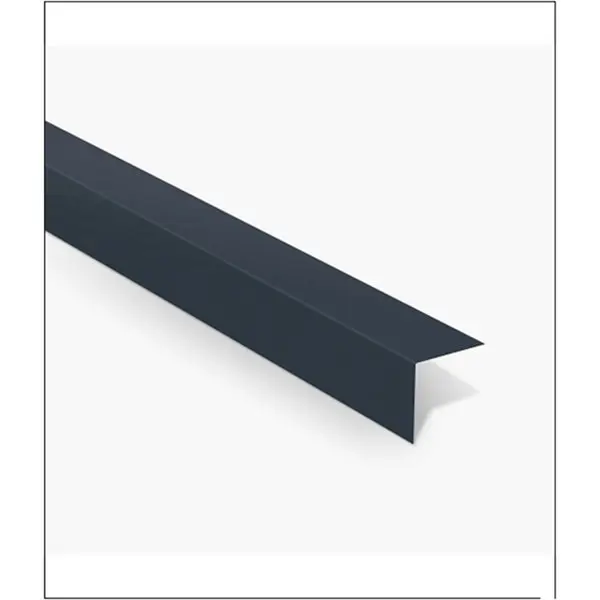 Cornières grises 7040/7016 75 x 75 mm