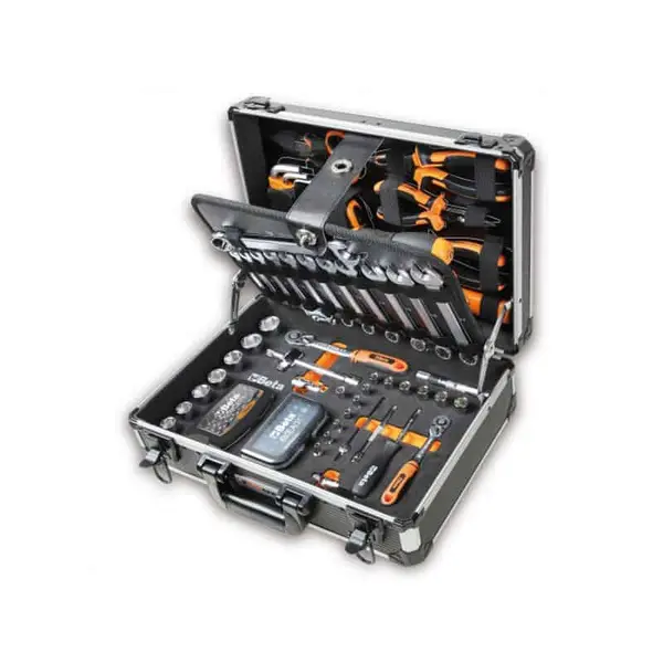 BETA Valise maintenance 128 outils à main 1/4" 3/8" 2054E/E-128 - 020546012