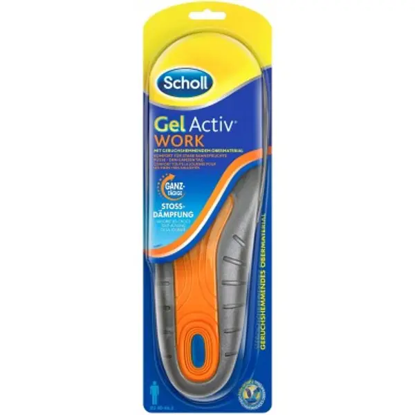 Semelles gel activ work 40-46.5 - SCHOLL
