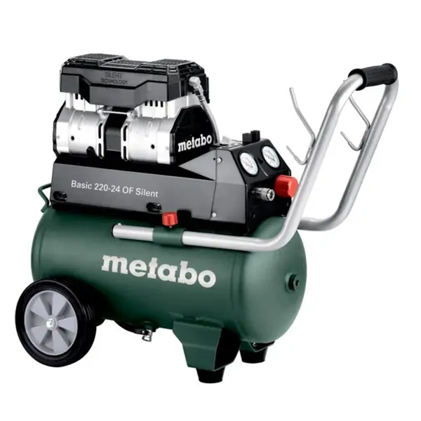 Compresseur Basic 220-24 OF Silencieux - 8bar - Metabo