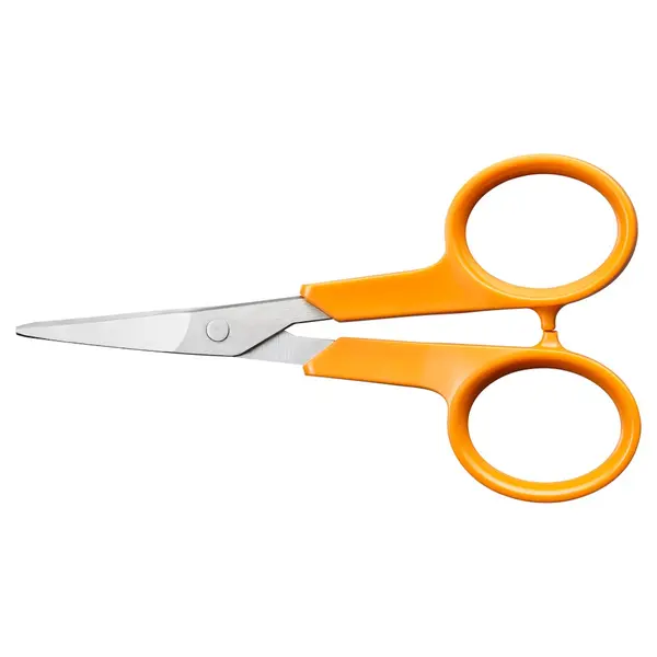 Ciseaux de broderie incurvés - Classic 10 cm ambidextres - couture et découpe de précision - FISKARS
