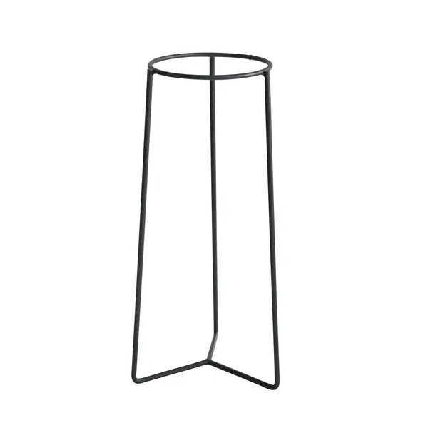 Tripode pour pot anthracite - 58x21,5 cm - Acier époxy - Louis Moulin