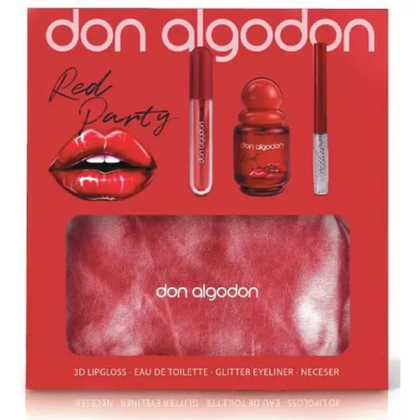 Don Algodon Red Bols(Col.30+Glitt+Gloss)