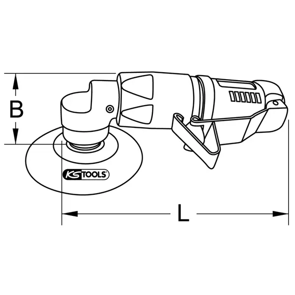 Mini ponceuse pneumatique slimPOWER