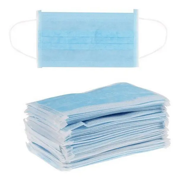 50 masques respiratoires type chirurgical 3 plis