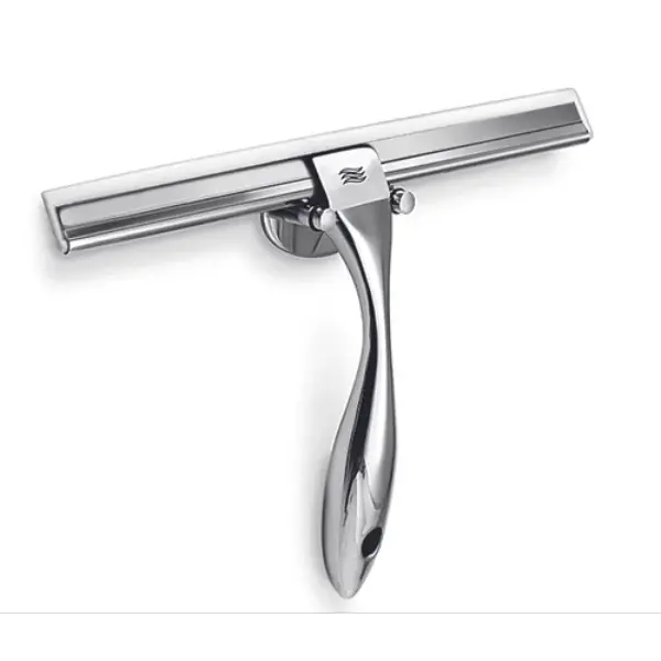 Raclette chrome 26cm avec 2 systèmes de fixation