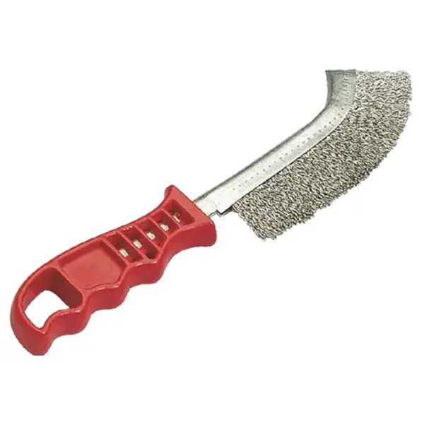 Brosse Uni.Le À Manche Plastique 1 Rang Acier Ondulé 0,30 Mm Osborn