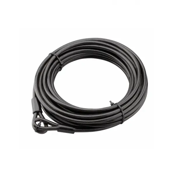 Câble antivol Twisty, vélo, abris de jardin, Ø 8, 12.00m, acier gaine PVC - THIRARD