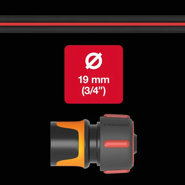 Raccord de tuyau stop 19 mm - FISKARS