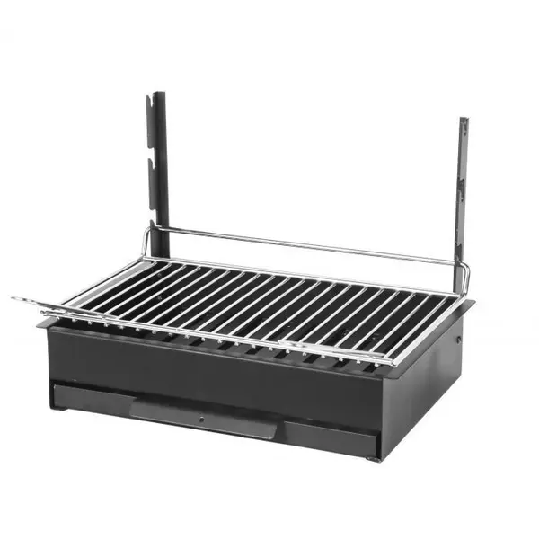 Barbecue Charbon Original Vulcain 48 x 28 cm - Acier - LE MARQUIER