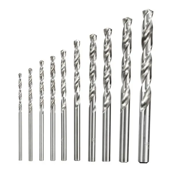 Coffret 10 forets métal HSS 1,5 à 10 mm