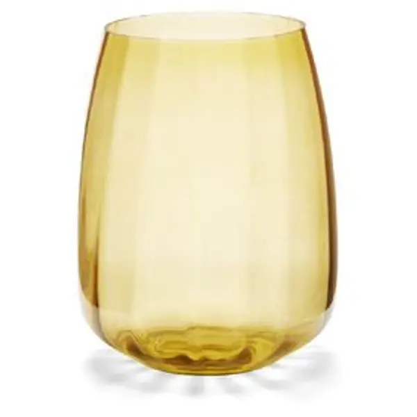 Vase en verre Ø12xH16cm - 3 modèles