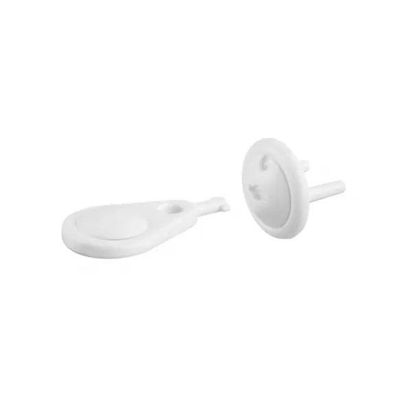 Lot de 12 caches prises, blanc - THIRARD