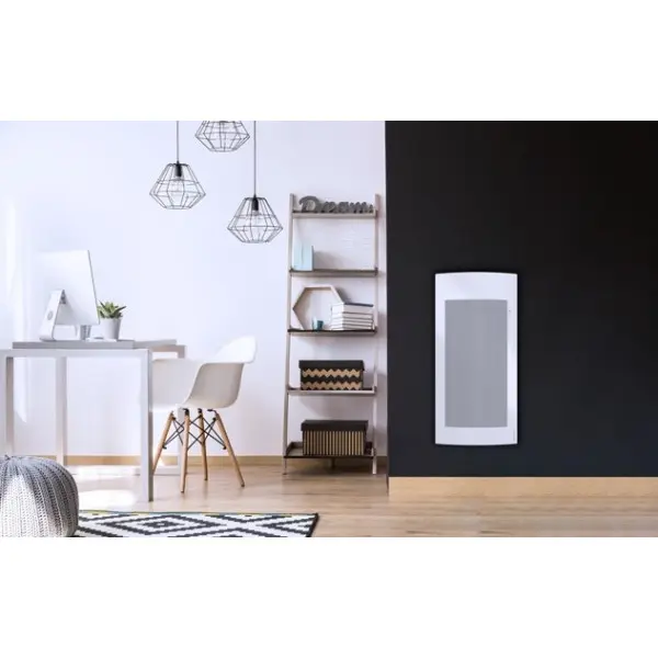 Rayonnant intelligent et connecté Tatou vertical 2000W blanc - 666426
