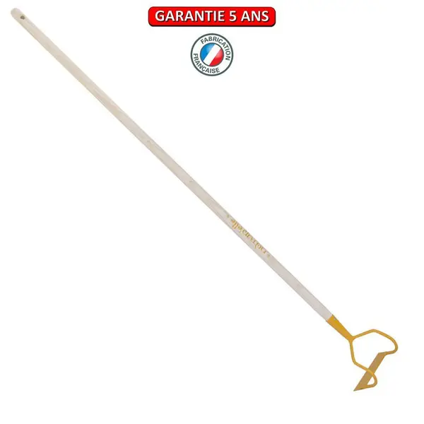 Ratissoire à tirer de 16cm, manche 130cm - Miel - PERRIN