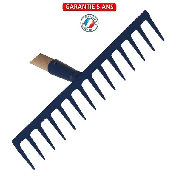 Râteau 12 dents droites sans manche soudé - PERRIN