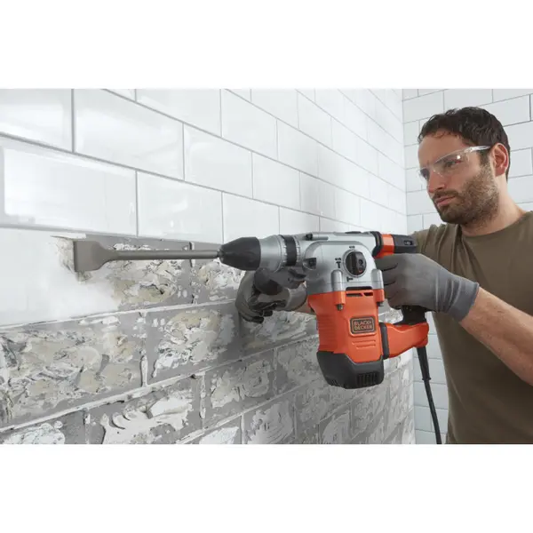 Marteau pneumatique électrique BEHS03K-QS 1250 W BLACK+DECKER