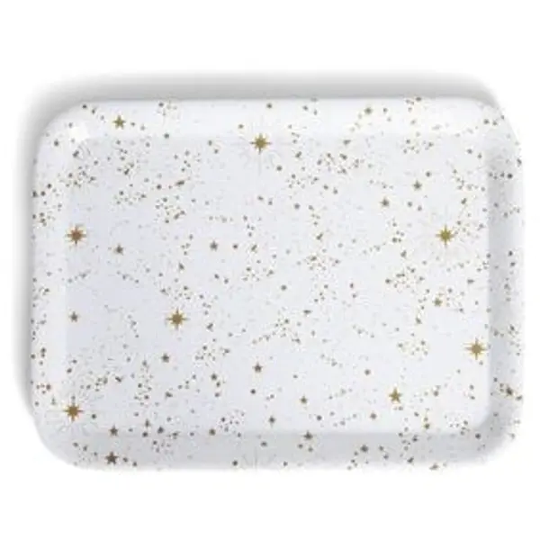 Plateau rectangulaire imprimé 29x22cm