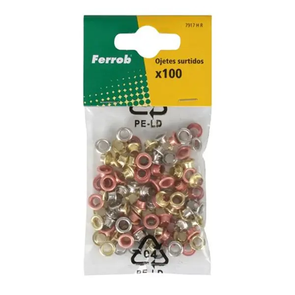 Ojetes Surtidos Jgo.100 Pzas.Ferrob