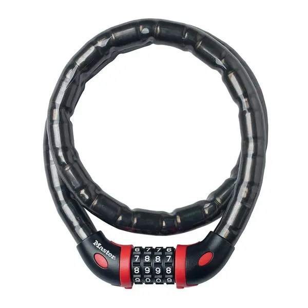 Chaîne antivol et cadenas MASTER LOCK, L.1 m x diam.18 mm - MASTER LOCK
