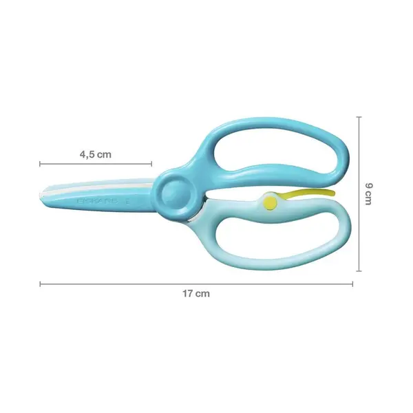 Ciseaux d’entraînement pour enfants à partir de 3 ans - bleu - FISKARS