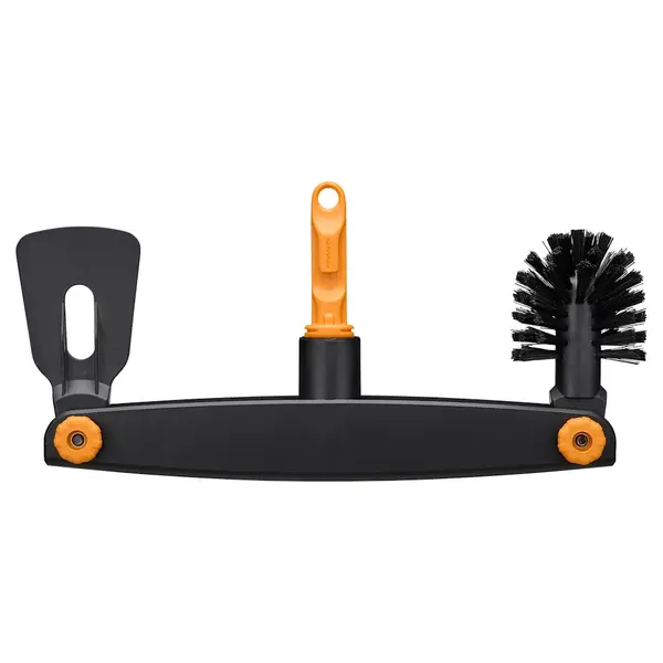 Nettoyeur de gouttières - OneClick 34,2 cm - grattoir et brosse réglables - FISKARS