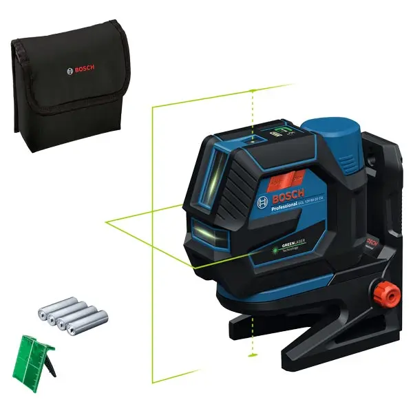 Niveau Laser Vert Lignes et Points GCL 12V-50-22 CG Bosch