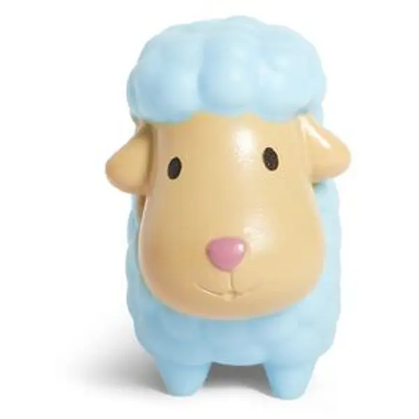 Jouet de bain animal rose bleu jaune x3