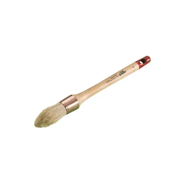 Brosse A Rechampir Universelle Manche Verni Rouge 0 L'Outil Parfait