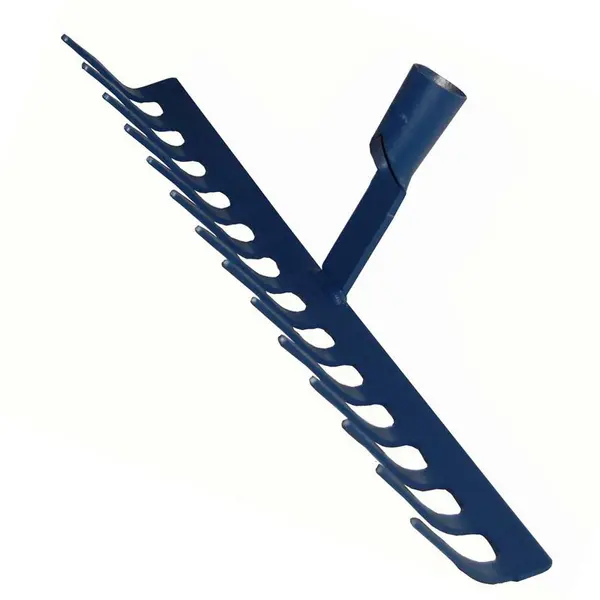 Râteau forgé 14 dents courbes sans manche - PERRIN