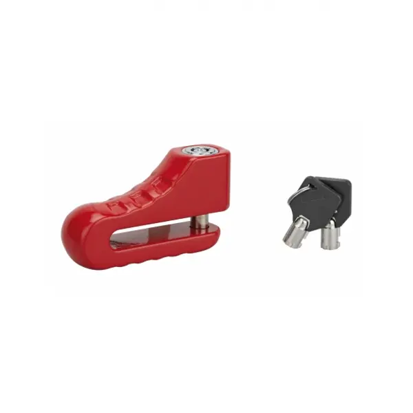 Antivol scooter Block, rouge, 2 clés - THIRARD