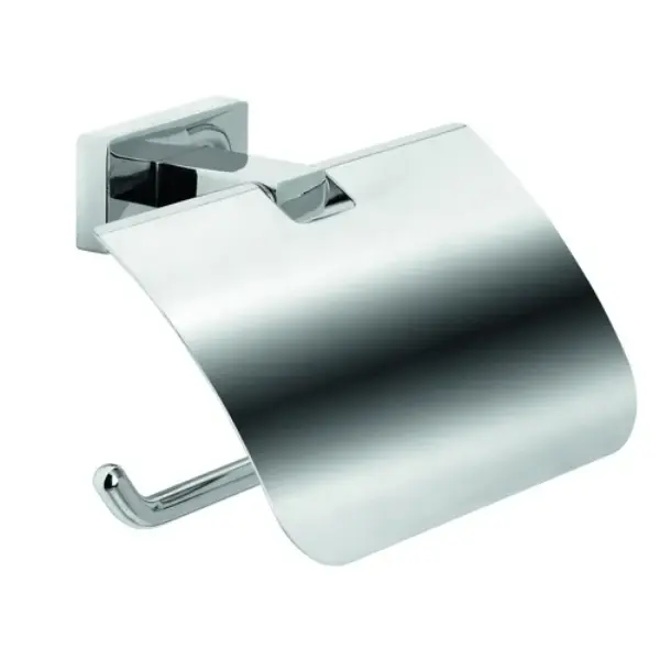 Porte-rouleau de papier WC avec couvercle New Léa