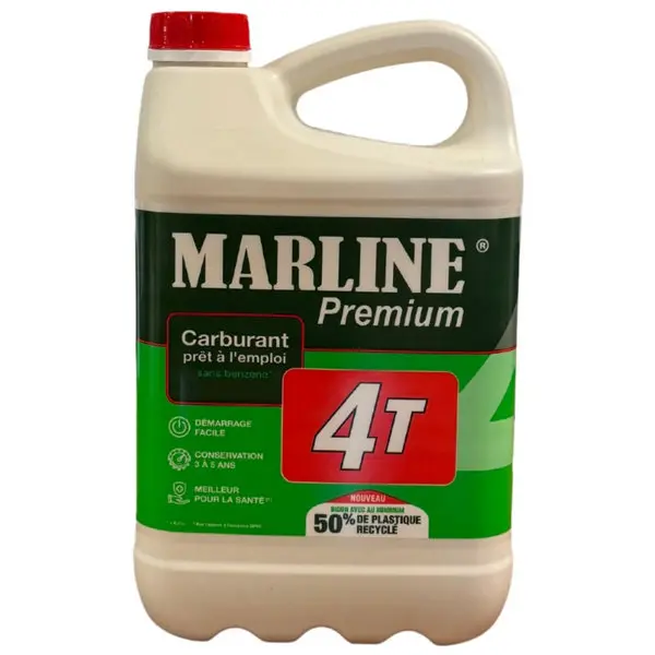 Carburant alkilat pour moteurs 4 temps - 5 L