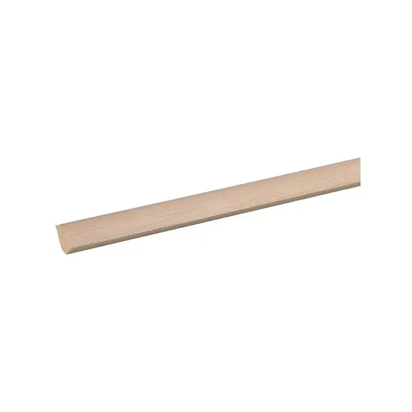 Moulure quart de rond en marupa clair 270 x 1,6 x 1,6 cm