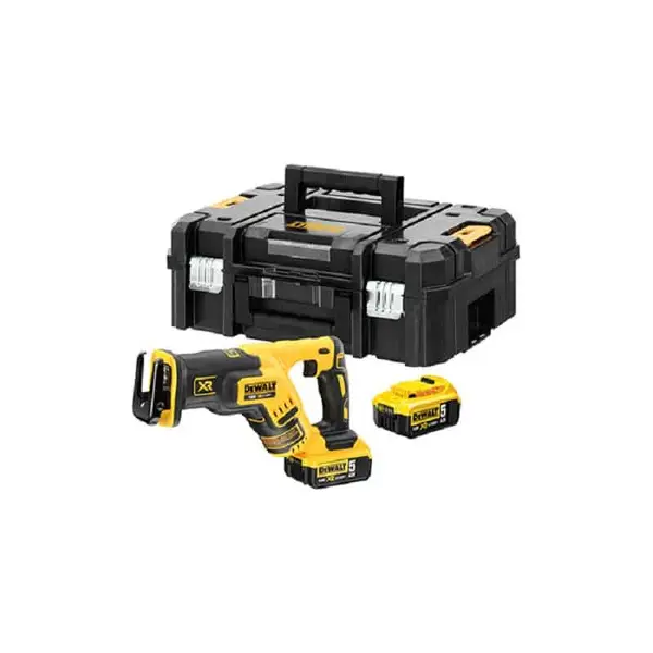 DEWALT Scie sabre sans fil 18V XR 2x5 Ah - DCS367P2
