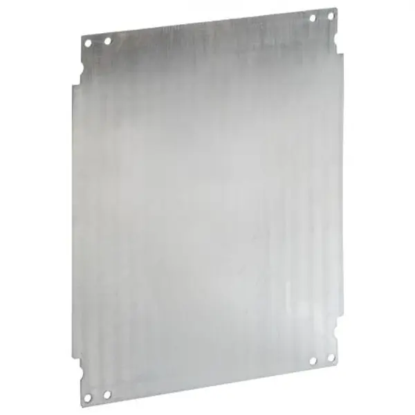 Plaque de montage acier galvanisé pour coffret 400mmx400mm polyester IP66 IDE
