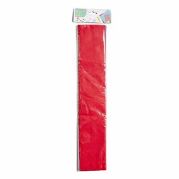 Rouleau de papier crépon couleur unie L10xl0,5m (5 modèles)