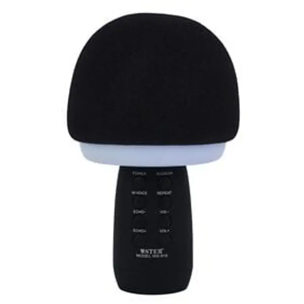Micro karaoké et veilleuse bluetooth XL forme champignon