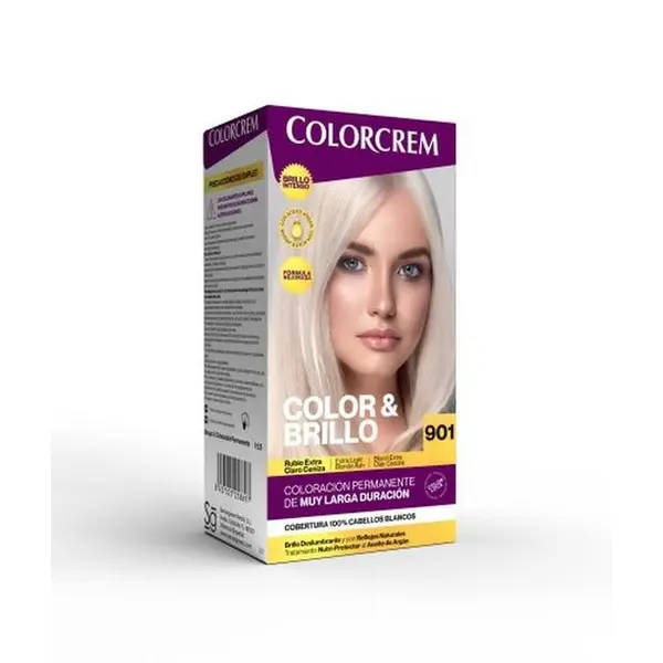 Colorcrem N. 901 Rubio Extraclaro Ceniza