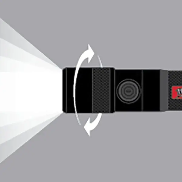 Lampe de poche TWIST 4V 3ah 1100 Lumens L4 TMLED-301 Milwaukee