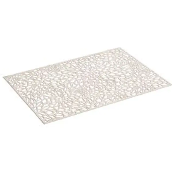 Set de table déco design ajouré doré 30x45cm x2