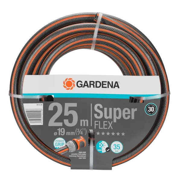 Tuyau d'arrosage SuperFlex Ø 19 mm - 25 m - GARDENA
